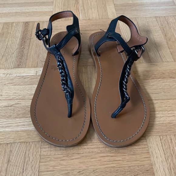 Coach leather sandals - Picture 1 of 4